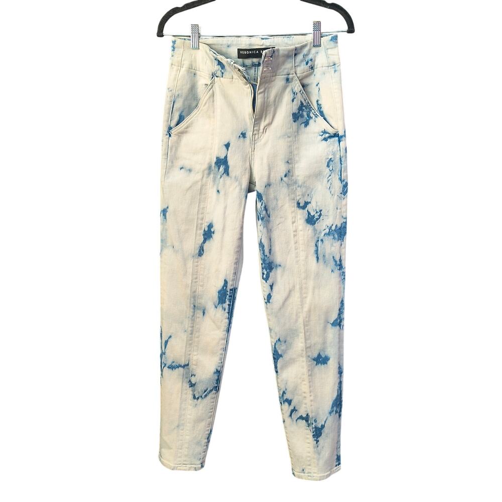 Veronica Beard Tie Dye Kaylee is Straight High-Rise 26/2